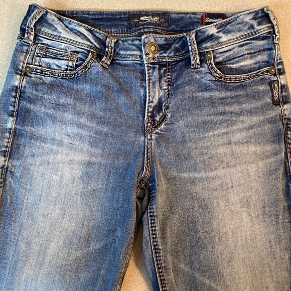Silver - Suki High Slim Boot jeans. Size 30/31 - Picture 2 of 15